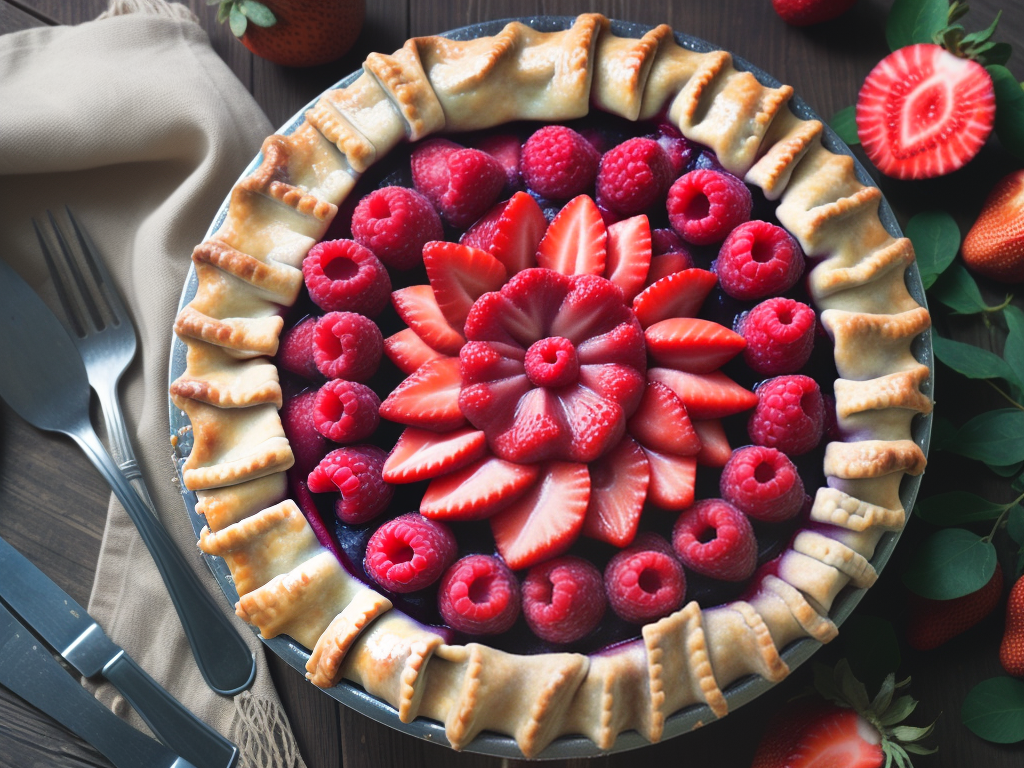 fruits of the forest pie