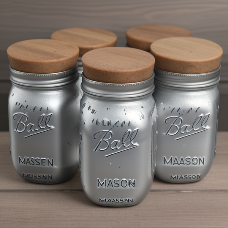 8 oz wide mouth mason jars