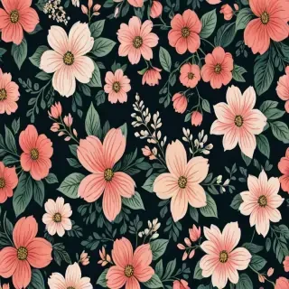 floral phone background