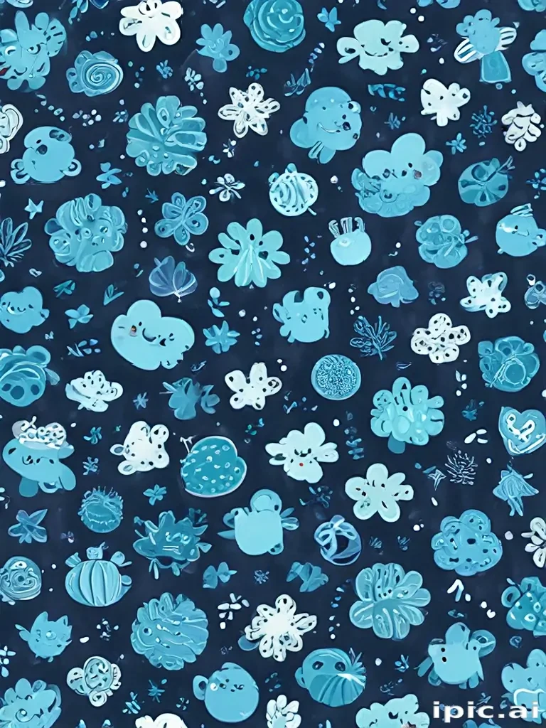 cute backgrounds blue