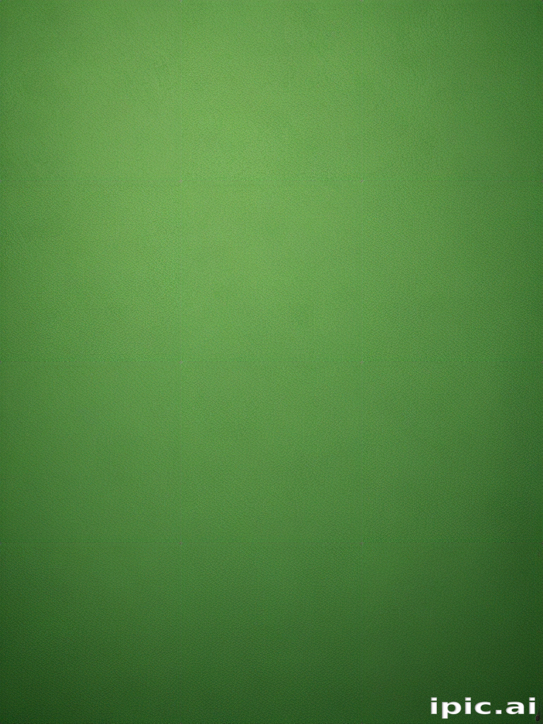Vibrant Green Background Perfect for Creative Projects and Digital Designs