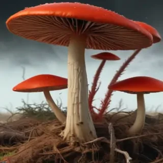 red mushroom