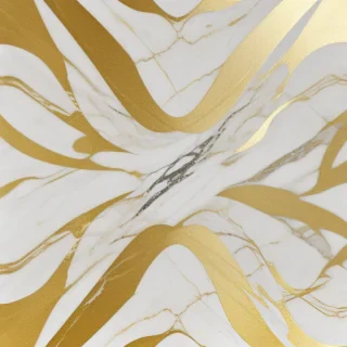 white and gold marble background