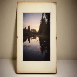 aesthetic polaroid frame