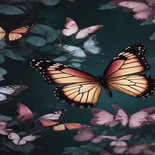 aesthetic wallpaper butterfly