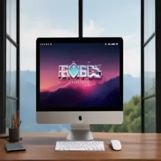 pc screen mockup
