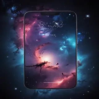 space background phone
