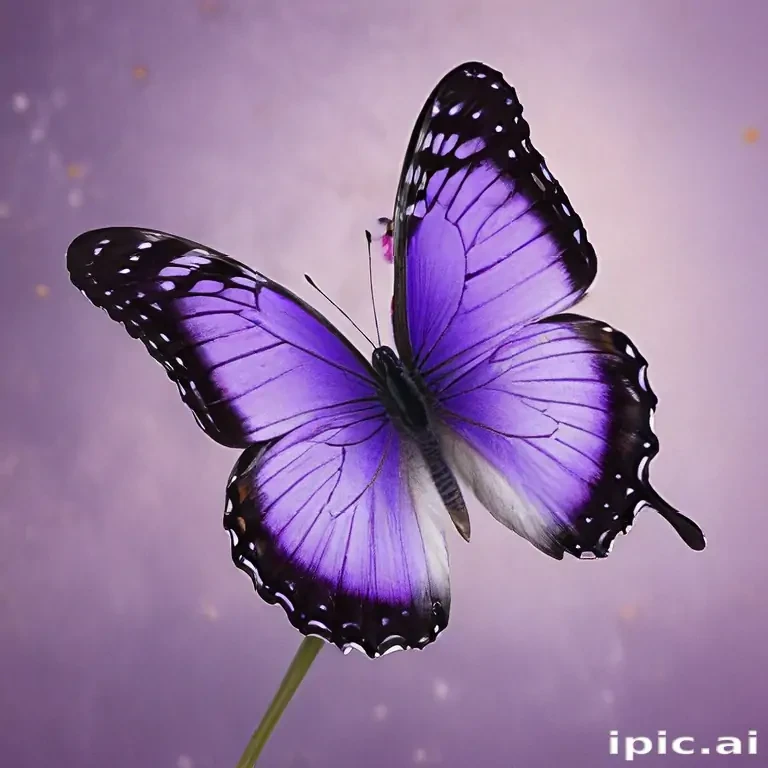purple butterfly images