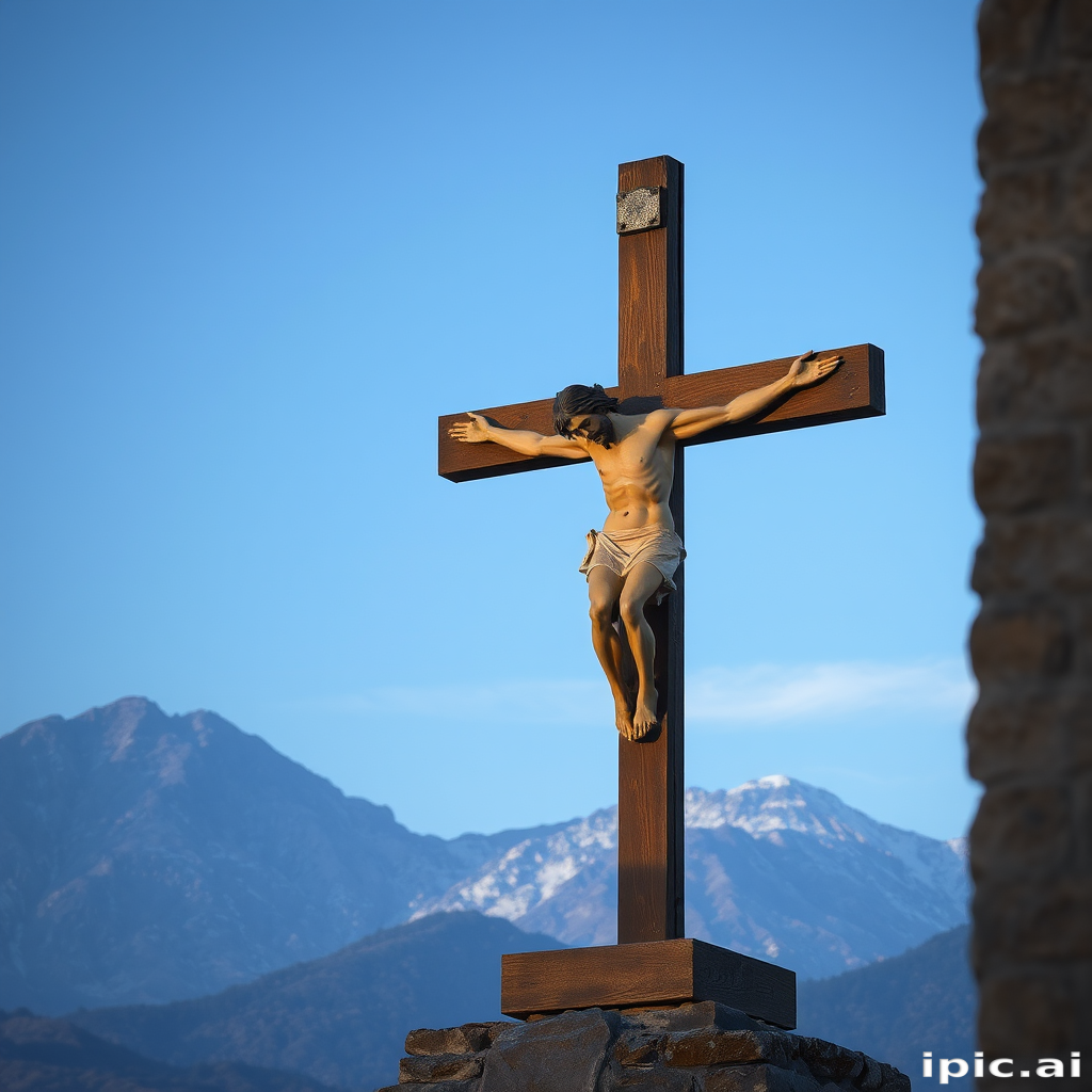 christ on the cross image