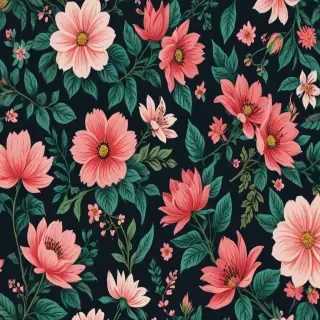 floral phone background