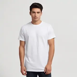 white tee png