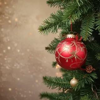 pretty christmas background