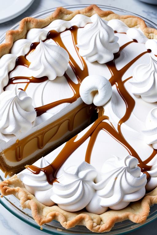 caramel cream pie recipe with marshmallow fluff