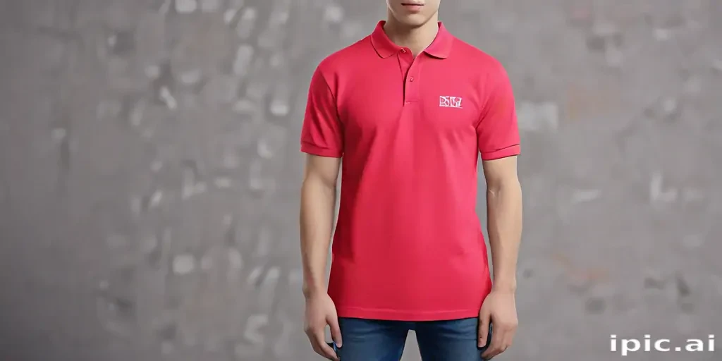 polo shirt mockup