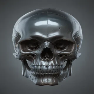 transparent skull png