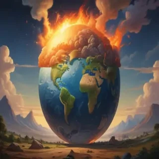 earth cartoon drawing