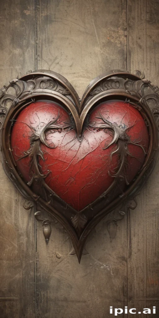 aesthetic heart wallpaper