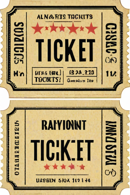 ticket clip art
