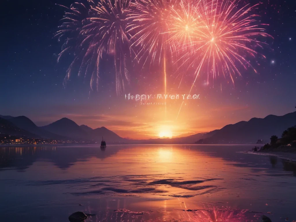 happy new year desktop background