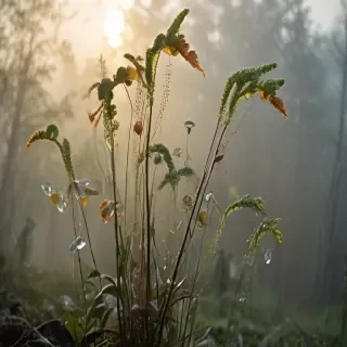 transparent plants