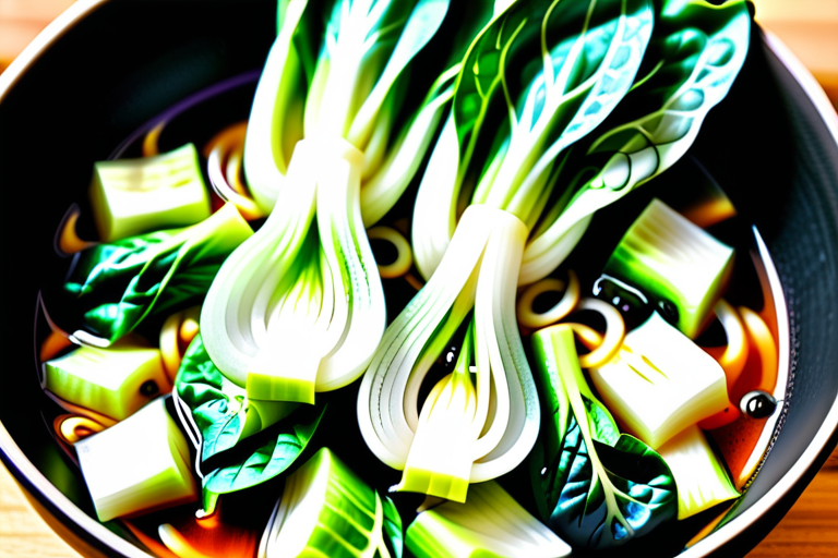 how to cook bok choy for ramen