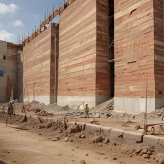 construction site background