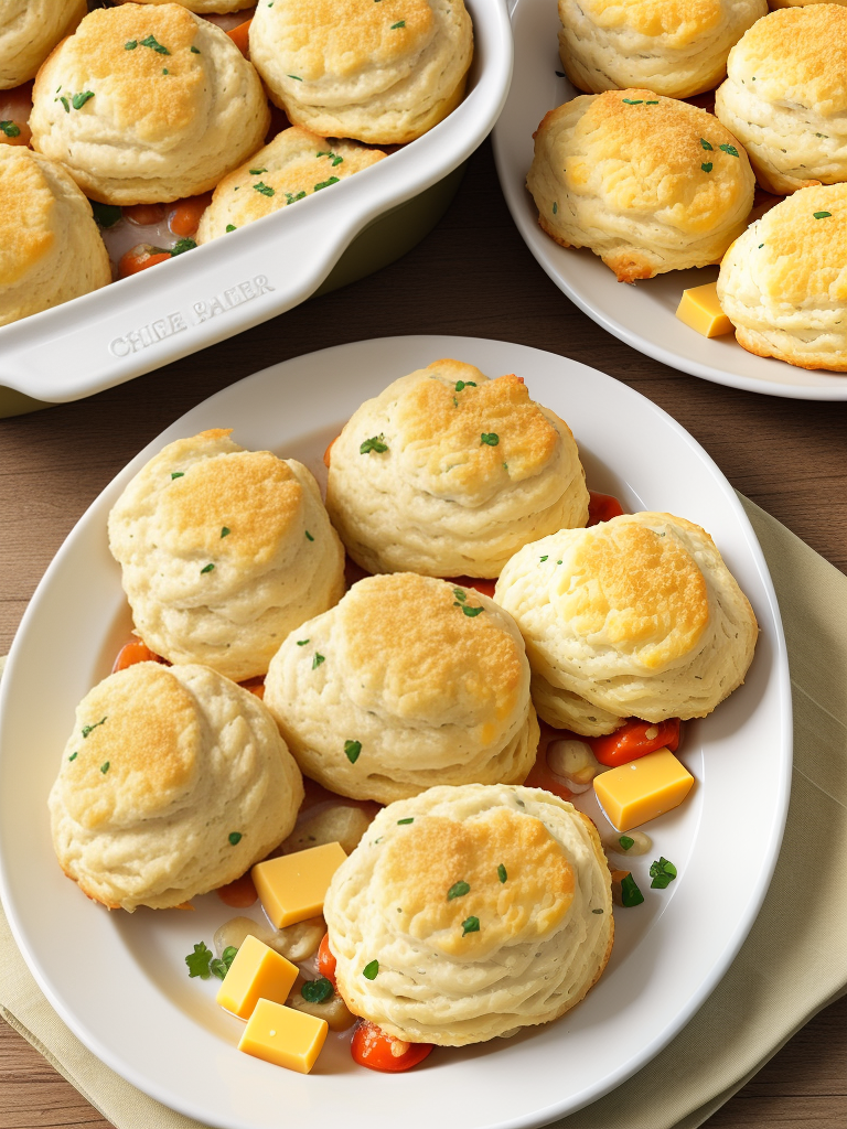 chicken cobbler cheddar bay biscuits