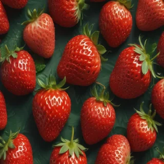 strawberry background aesthetic