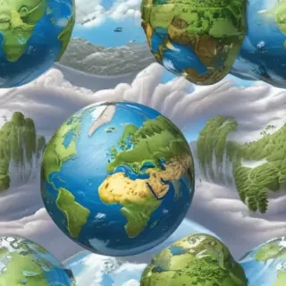 earth cartoon drawing