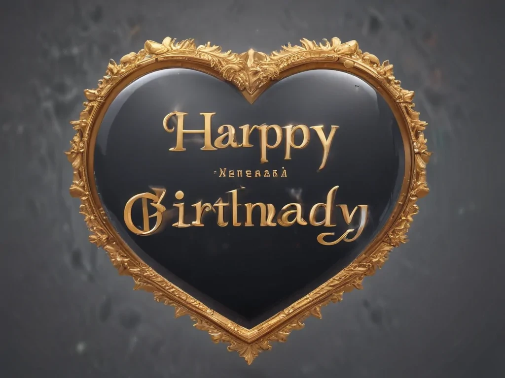 happy birthday transparent background