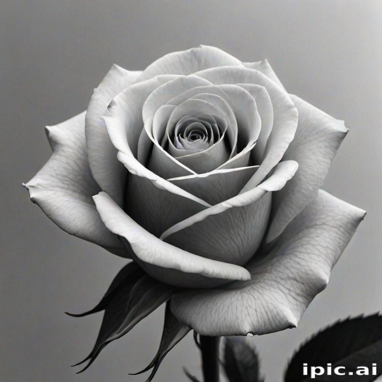 rose pictures in black and white