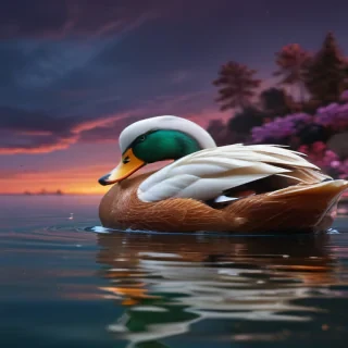 background duck