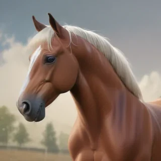 image of a cartoon horse