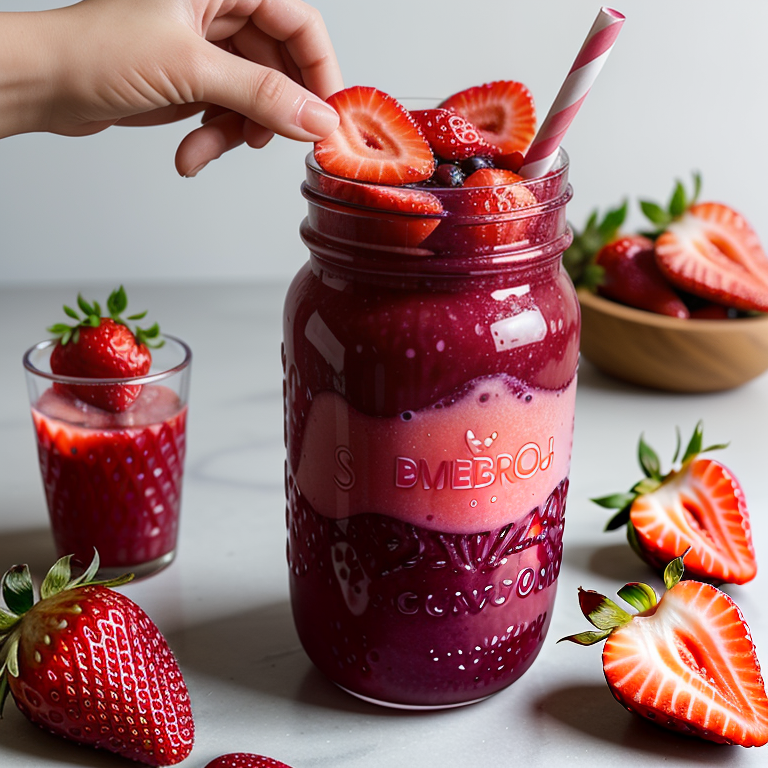 how to make strawberry acai refresher