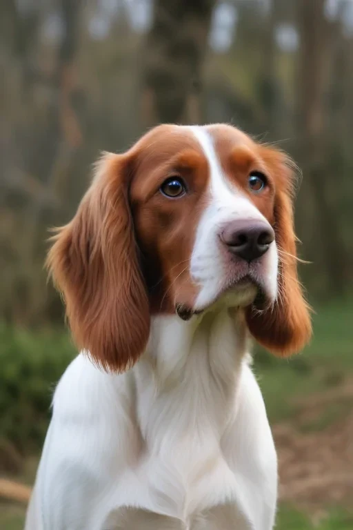 irish red and white setter