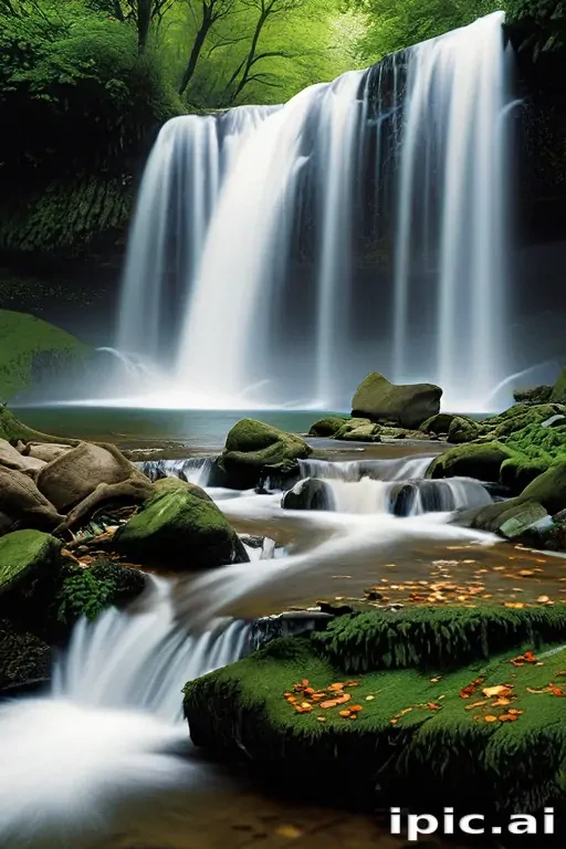 desktop waterfall backgrounds