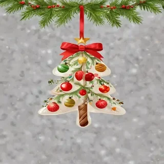 merry christmas clipart transparent background