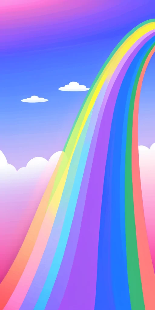 rainbow backround