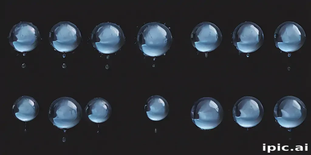 water droplets png transparent