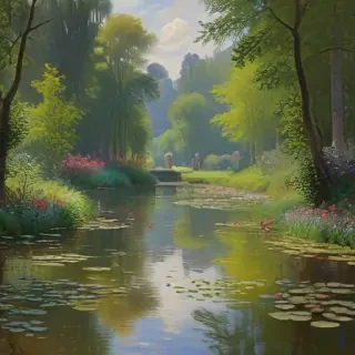 claude monet wallpaper