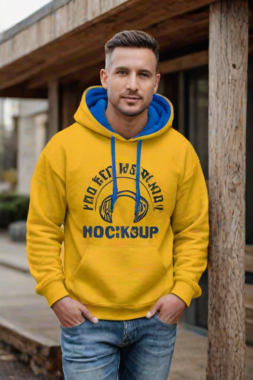 hooded sweatshirt mockup