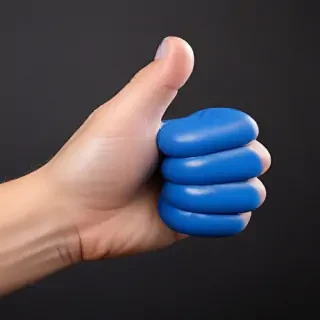 blue thumbs up emoji