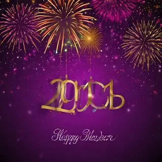 background happy new year