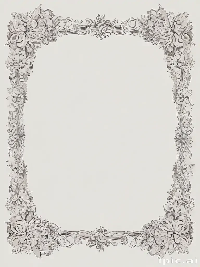 aesthetic border png