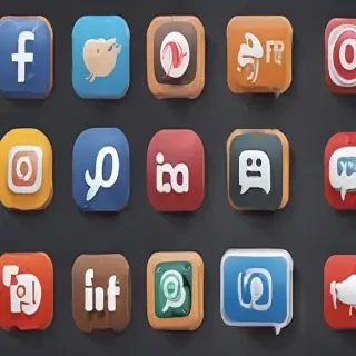 social media icons