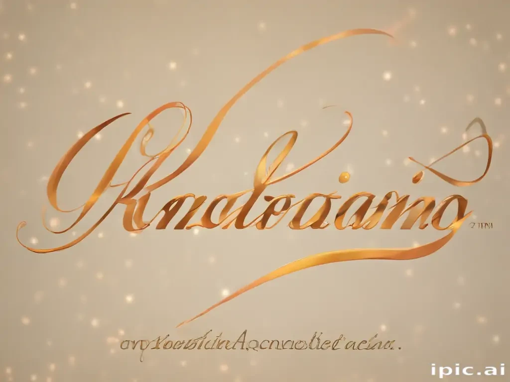 kimberly in cursive