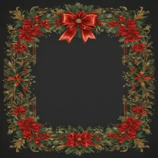 christmas frame clip art