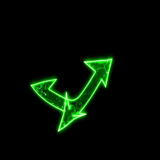 green arrow png