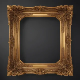 golden frame border