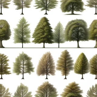 trees transparent